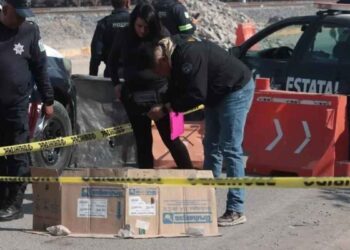 Encuentran restos humanos dentro de una bolsa en Tultitlán, Edomex
