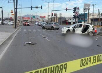 Fallece joven tras chocar en la avenida Rómulo Garza, San Nicolás, Nuevo León