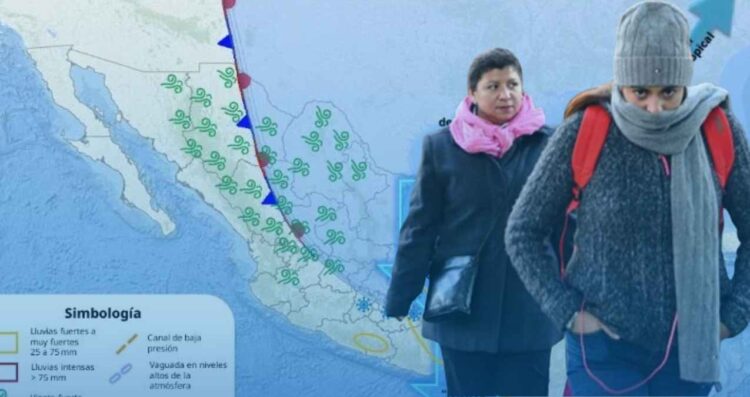 Frente frío 28 en México: ¿En qué estados habrá lluvias torrenciales y bajas temperaturas mañana?