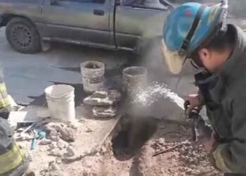 Fuga gas controlada Tlaquepaque