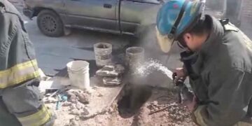 Fuga gas controlada Tlaquepaque
