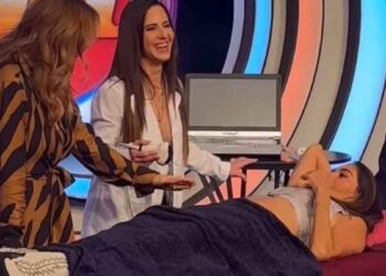 Galilea Montijo se hace un ultrasonido en el programa Hoy