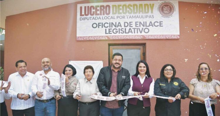 Presidenta Municipal de Tampico inauguró Enlace Legislativo