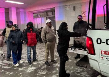 Guardia Estatal despliega el Operativo Plan Tamaulipas en Reynosa por bajas temperaturas