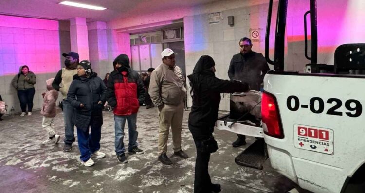 Guardia Estatal despliega el Operativo Plan Tamaulipas en Reynosa por bajas temperaturas