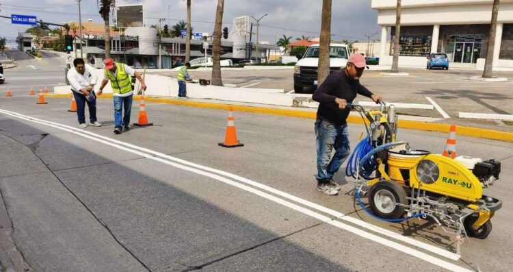 Habilitan nuevo carril de almacenamiento para mejorar la vialidad en Tampico