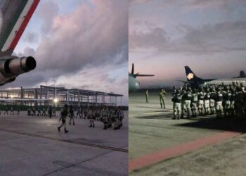 IMÁGENES: Comienzan el despliegue por parte de la Guardia Nacional y el Ejército en la frontera con EE.UU
