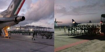 IMÁGENES: Comienzan el despliegue por parte de la Guardia Nacional y el Ejército en la frontera con EE.UU