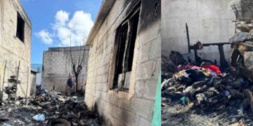 Incendio consume vivienda Matamoros