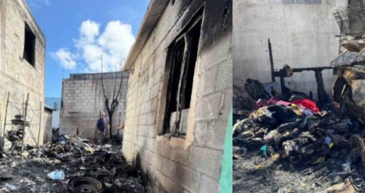 Incendio consume vivienda Matamoros