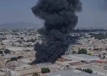 Incendio fábrica Guadalajara