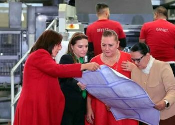 Inicia la impresión de más de 602 millones de boletas para la elección judicial