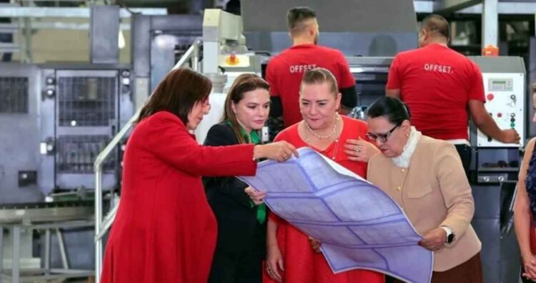 Inicia la impresión de más de 602 millones de boletas para la elección judicial