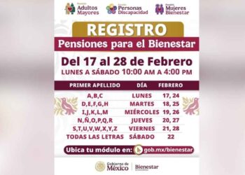 ¿Cuándo es el último día para el registro de la Pensión del Bienestar en Tamaulipas?