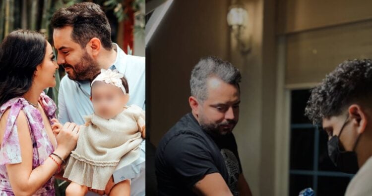 José Eduardo Derbez y Paola Dalay celebran a Tessa con tatuajes
