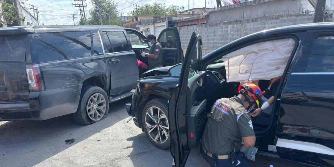 Joven choca en Matamoros tras venir de Brownsville