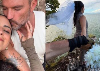 Julián Gil y Valeria Marín celebran su luna de miel en el Caribe