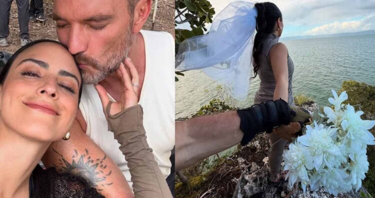 Julián Gil y Valeria Marín celebran su luna de miel en el Caribe