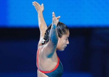 La clavadista mexicana Alejandra Estudillo se corona con plata en trampolín de 3 metros