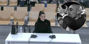 La futbolista española Jenni Hermoso reitera que no estuvo de acuerdo con el beso de Rubiales: Juicio por agresión sexual