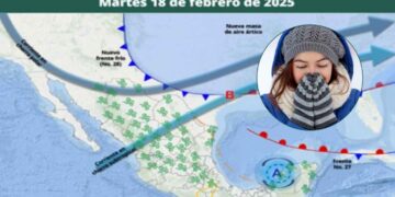 Llegada frío 28 México