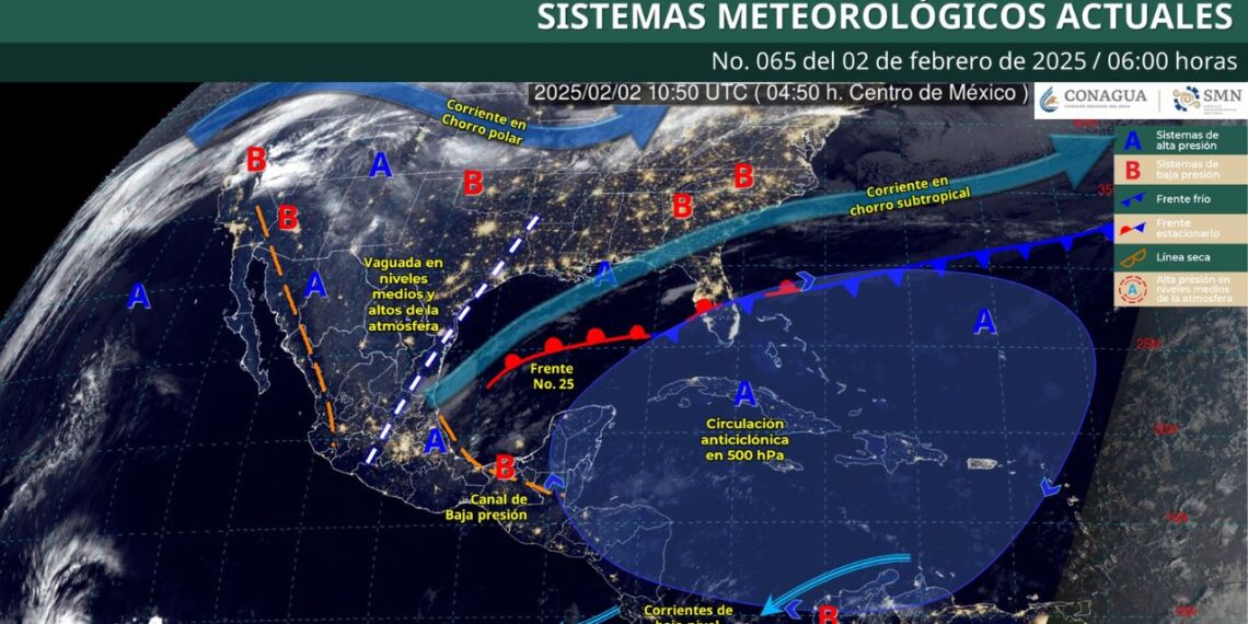 Lluvias y calor así estará el clima en México este 2 de febrero