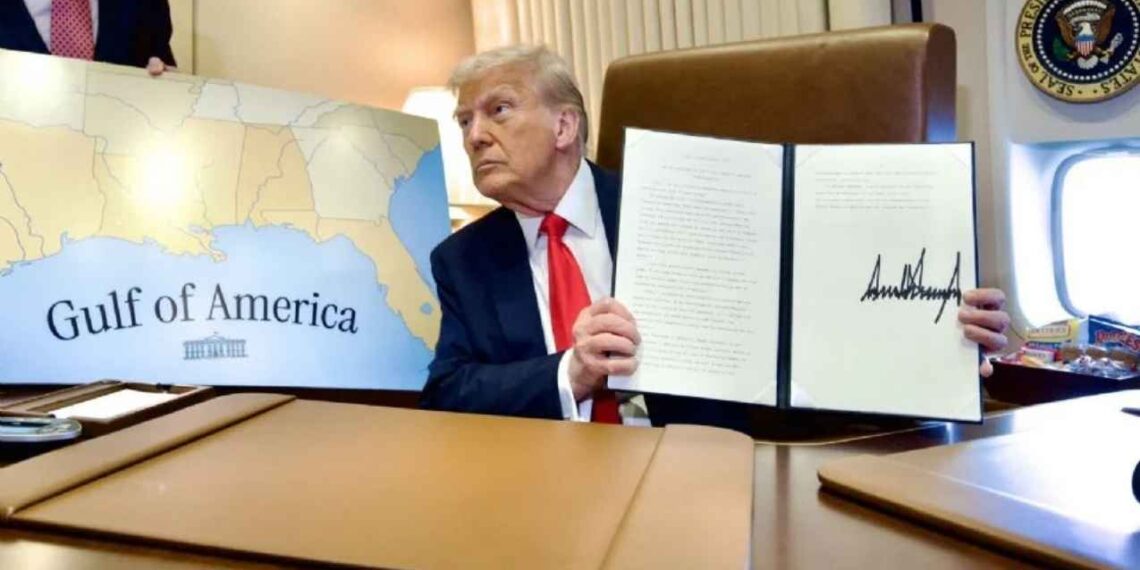 Trump Golfo de América