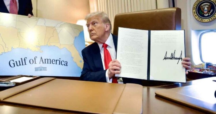 Trump Golfo de América
