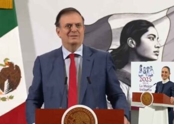 “Lo que logró la Presidenta es algo totalmente insólito”: Marcelo Ebrard felicitan a Claudia Sheinbaum tras la suspensión de aranceles