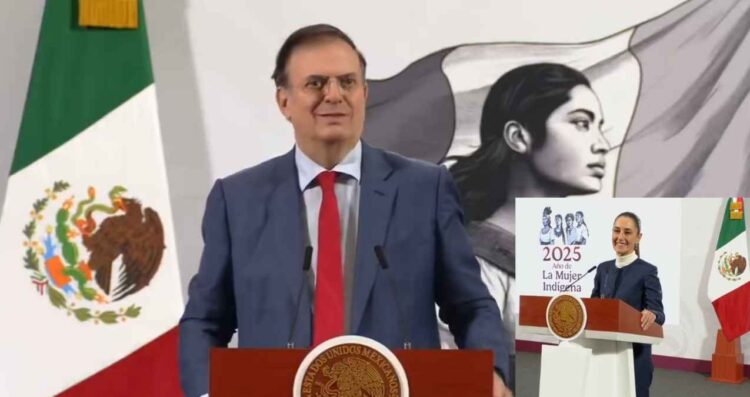 “Lo que logró la Presidenta es algo totalmente insólito”: Marcelo Ebrard felicitan a Claudia Sheinbaum tras la suspensión de aranceles