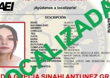Localizan jovencita desaparecida Guadalupe