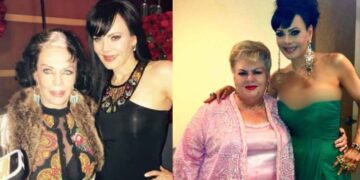 Maribel despide Paquita 'Tongolele'Maribel despide Paquita 'Tongolele'