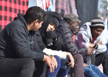 Migrantes retornan a sus países en Reynosa