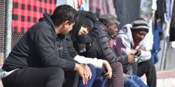 Migrantes retornan a sus países en Reynosa