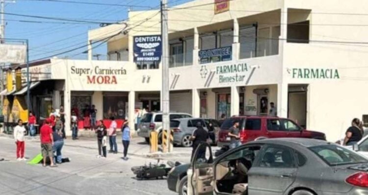 Motociclista grave tras accidente en la Avenida Revolución de Reynosa