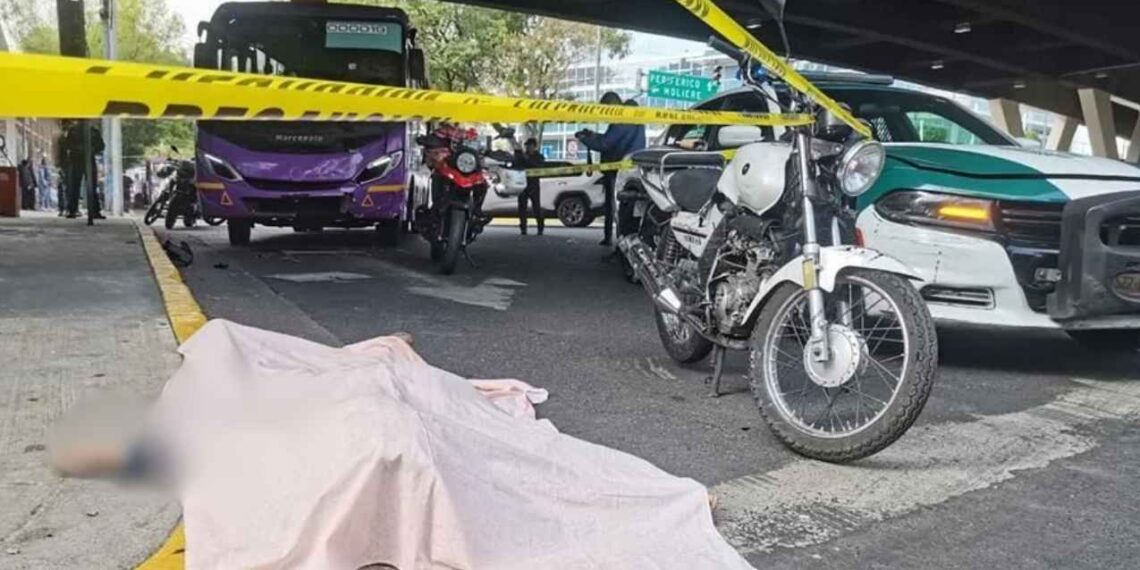 Motociclistas pierden vida CDMX