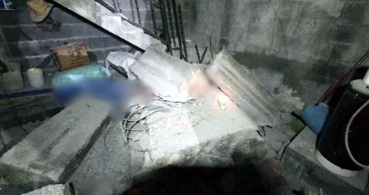 Muere hombre al caerle una escalera de concreto en Guadalupe, Nuevo León