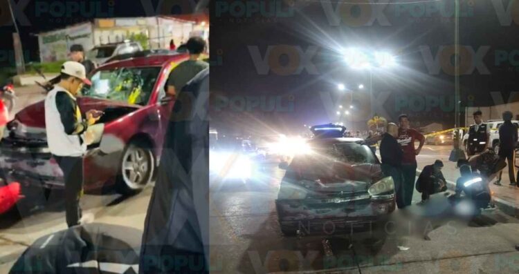 Muere jovencita accidente Madero