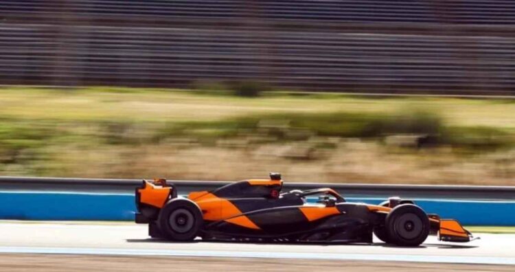 Patricio O'Ward prueba los neumáticos para 2026 en el Circuito de Jerez