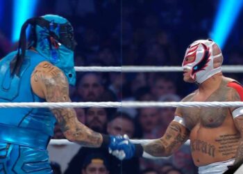 Penta y Rey Mysterio abrieron el Royal Rumble 2025