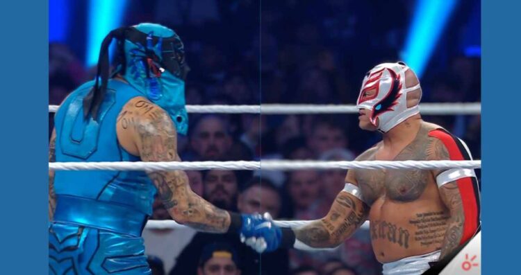 Penta y Rey Mysterio abrieron el Royal Rumble 2025