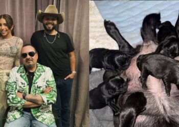 Pepe Aguilar celebra la llegada de nuevos integrantes a su familia