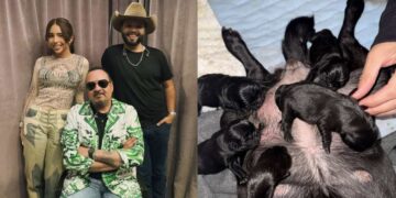 Pepe Aguilar celebra la llegada de nuevos integrantes a su familia