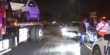 Percance vial en Torreón