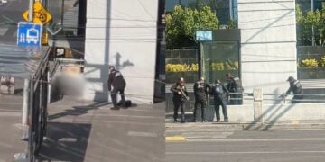 Policía de la CDMX abate a delincuente durante intento de asalto en la avenida Insurgentes Sur