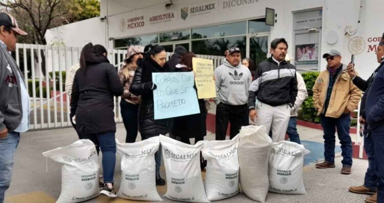 Productores exigen a SEGALMEX que cumpla con la compra de su cosecha