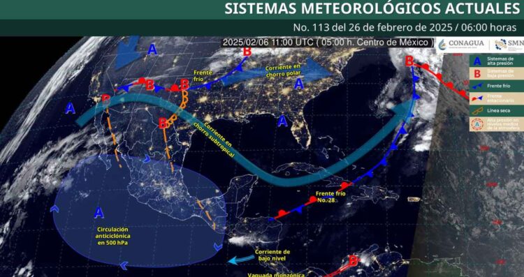 Pronóstico del clima para este miércoles 26 de febrero: ¿Qué estados tendrán altas temperaturas?