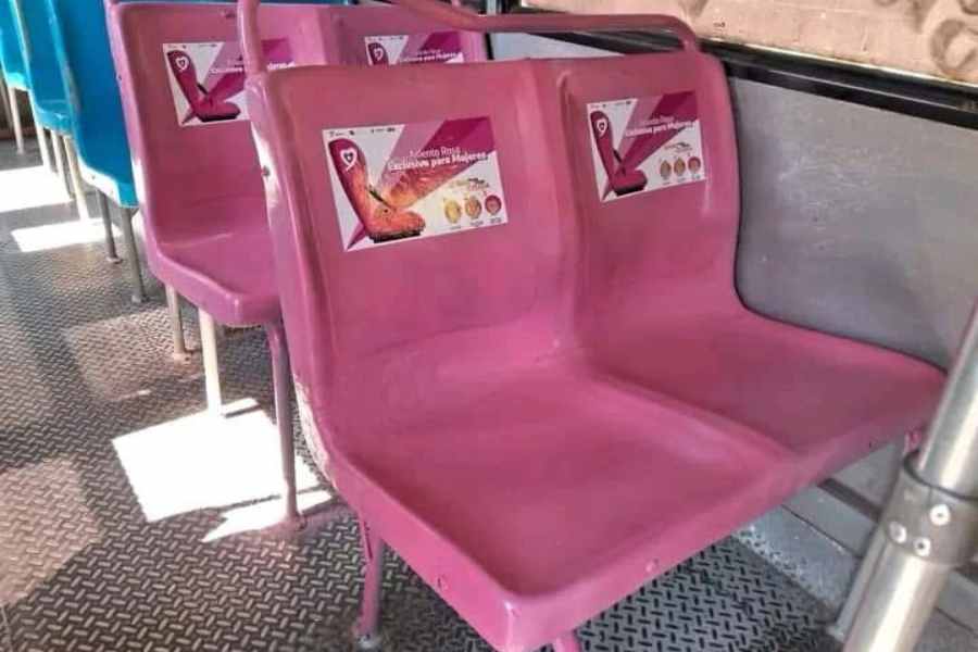 Propondrán crear Puntos Rosas en transporte público y comercios de Tampico
