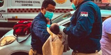 Protección Villahermosa rescata bebé