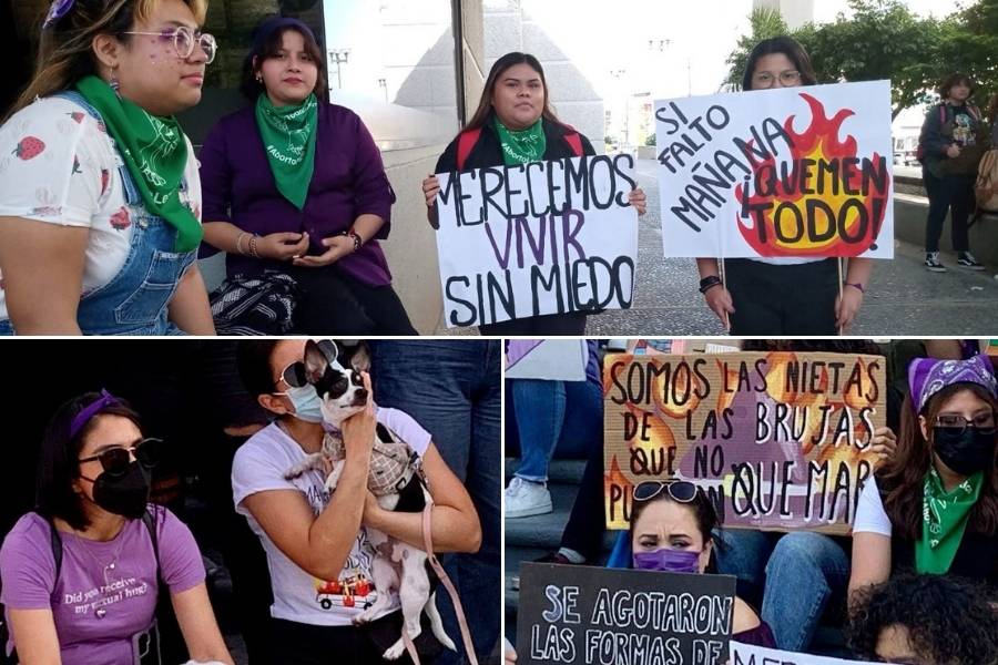 Protesta feminista Ciudad Victoria